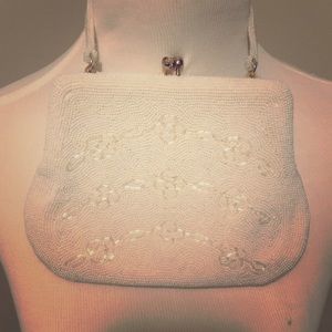 Vintage 50s Besded Clutch